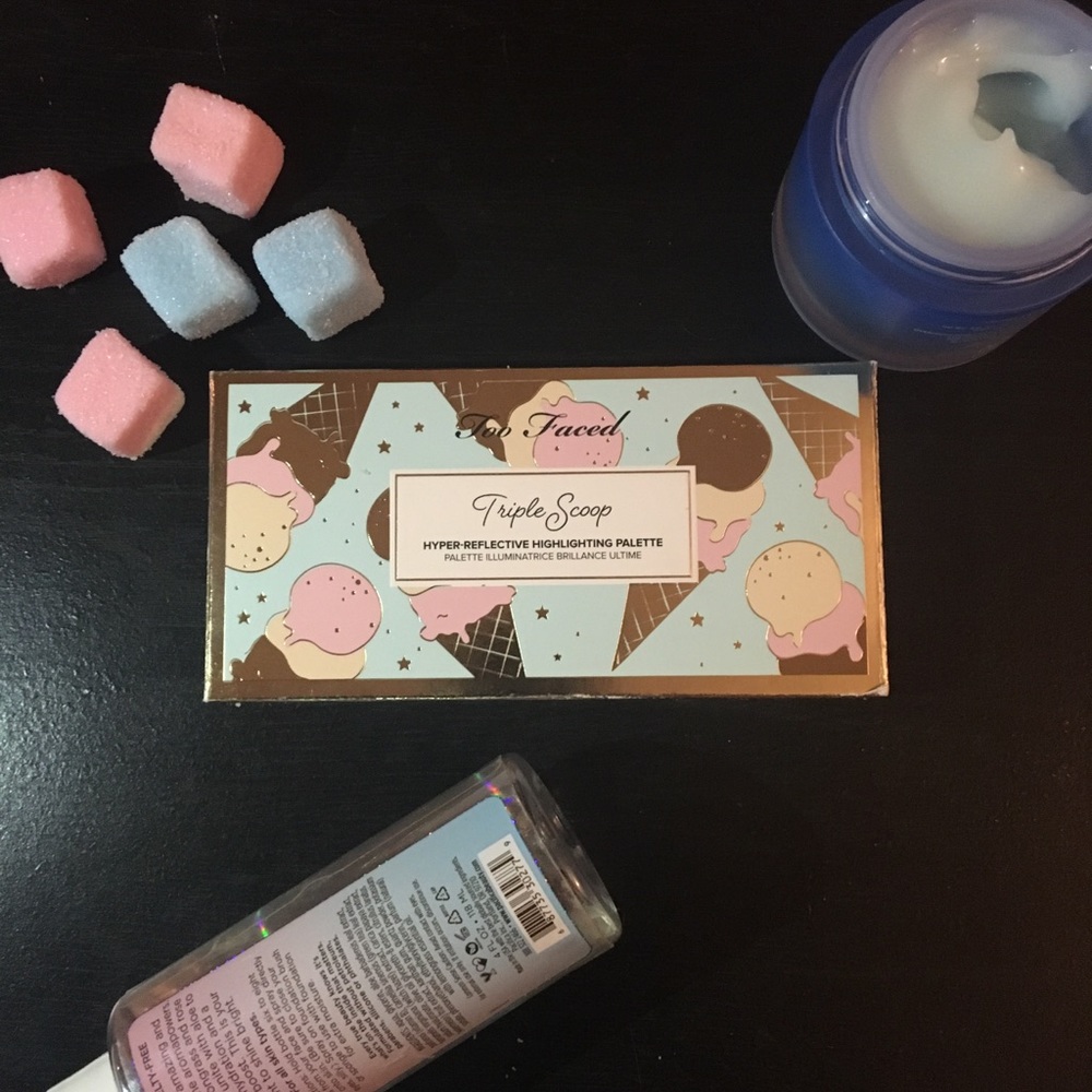 Too Faced Triple Scoop Highlighting Palette